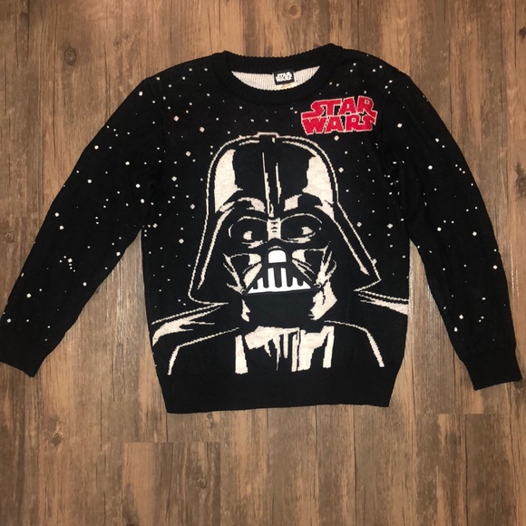 Star Wars Sweaters - Star Wars Darth Vader Christmas Sweater SZ Medium